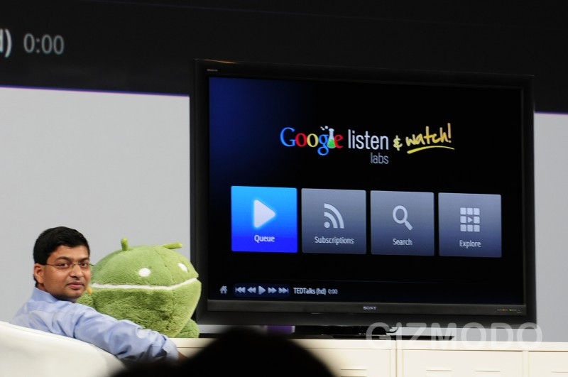Illustration for article titled Google TV Combines TV, Android and All of the Internet